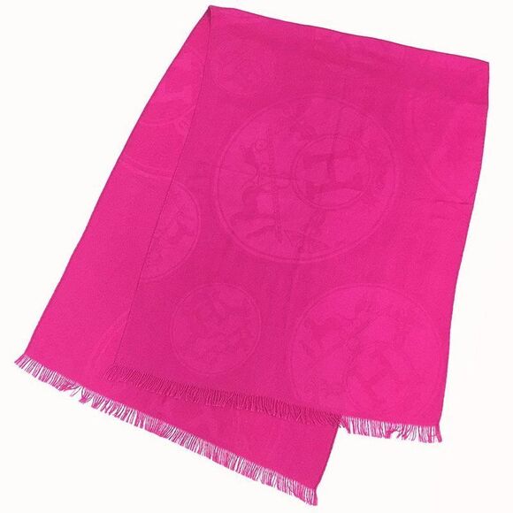 Hermes Shawl Etole NEW Libris Etole NEW Libris Large Shawl Cashmere Silk - Picture 1 of 3